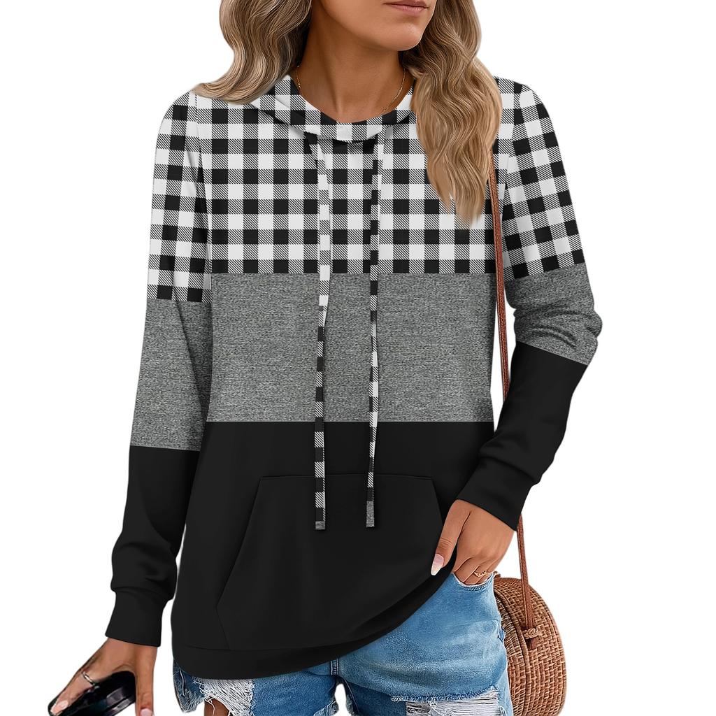 Womens Pullover Hoodies Teen Girls Fashion Hooded Sweatshirt Womans Fall Tunic Top