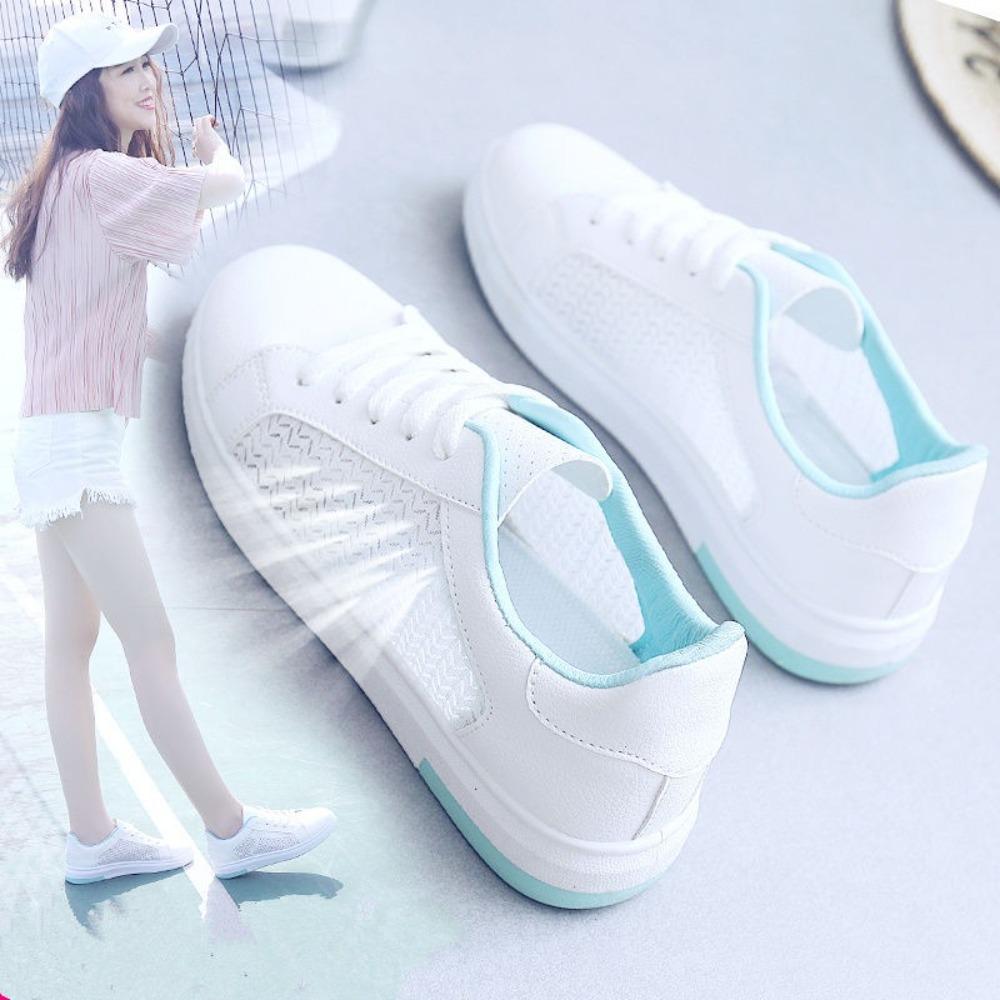 

Summer New Breathable Little White Shoes Foe Women Board Shoes Student Leisure Sports Mesh Women Sneakers