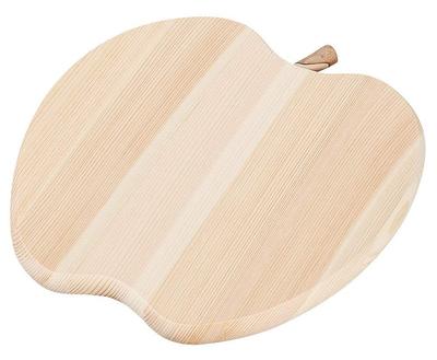 Tosa Ryu Cutting Board Tabletop Cutting Board Apple Shape 220 X 210 X 15mm Made In Japan HC-2509