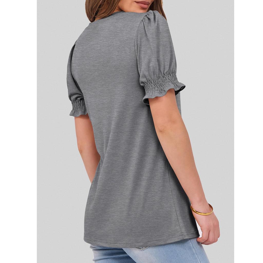 Dámské ležérní volné košile Módní topy Trička Tričko
