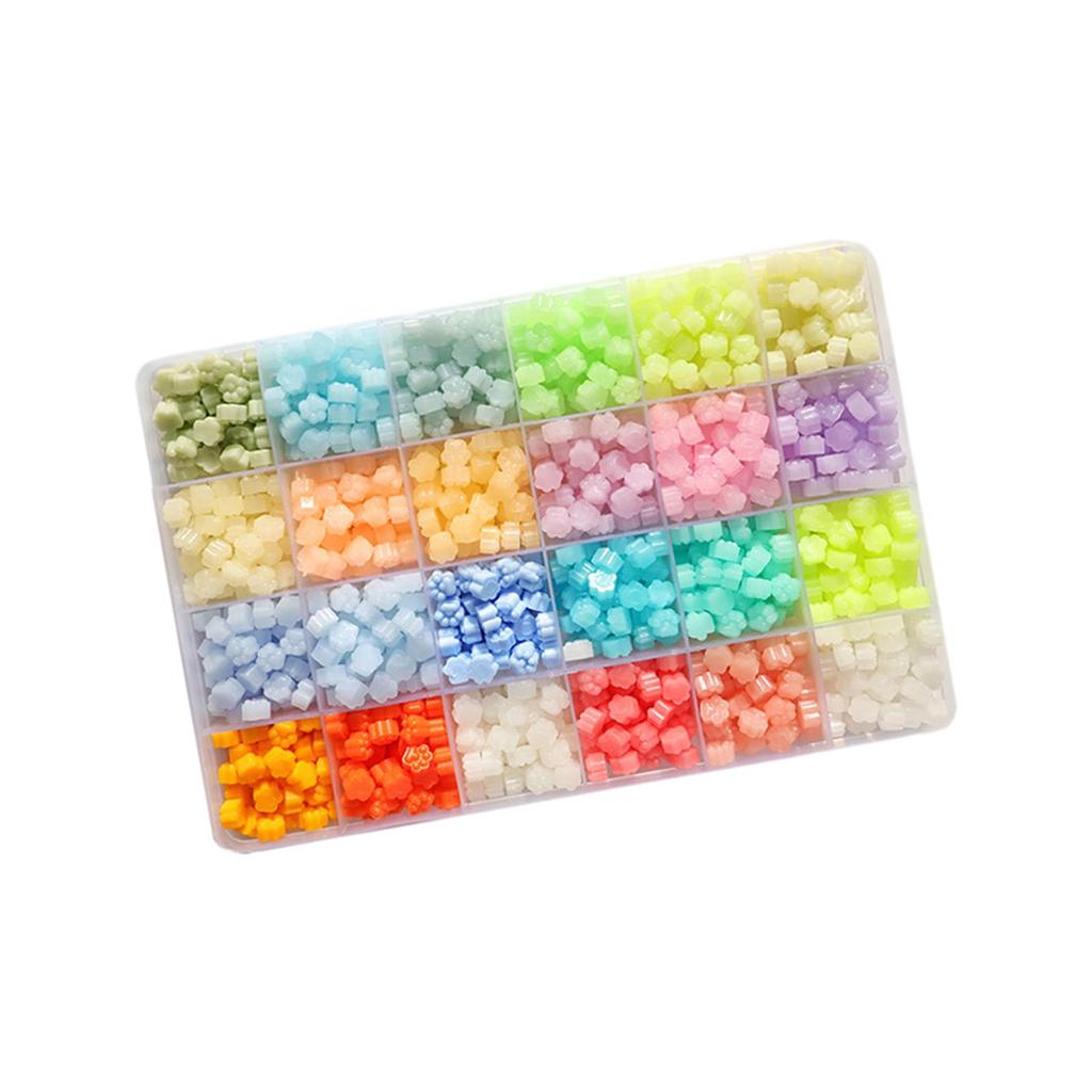 1200Pcs Sealing Wax Beads Set Seal Wax Pellets Enamel for Wax Seal Stamp for Invitation Holiday Birthday Gift Wrapping Wedding