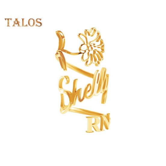 

Подвески для стетоскопа с идентификационной биркой из полированной титановой стали, именная бирка для стетоскопа, праздничный подарок для врача, медсестры, помощника врача B