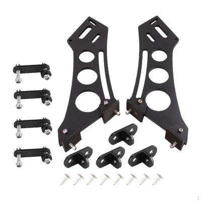 2x Spoiler Legs Mount Brackets Car Rear Wing Trunk Tail Easy To Install Spare Parts Professional