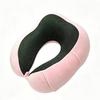 Slow Rebound Memory Foam U-Shape Neck Pillow for Travel