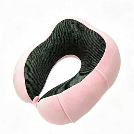 Slow Rebound Memory Foam U-Shape Neck Pillow for Travel