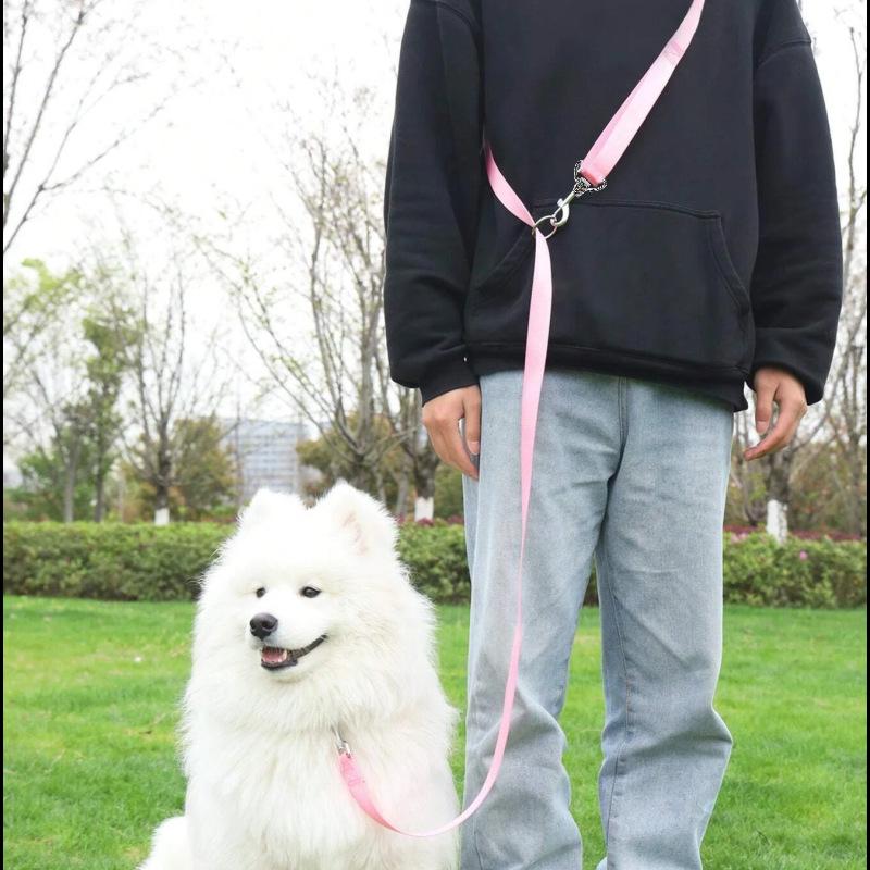 Adjustable Multifunctional Dog Leash - 2.35 Meter for Running & Exercise