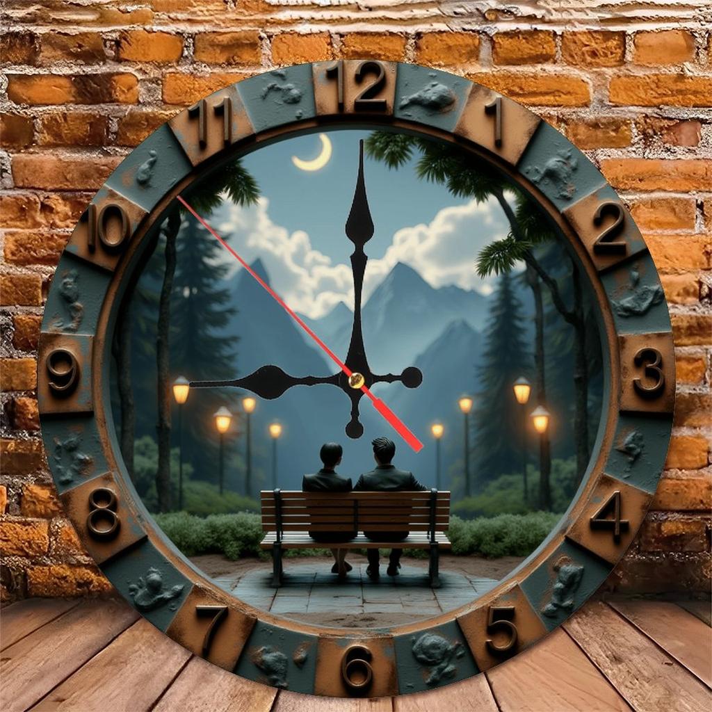 Efficient Production 25x25cm Wood Wall Clock with Quick Lead Times