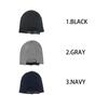 Basic Enchi Adjustable Beanie Knit Cap Recycled Plus Adjustable Hand Black Hat, Polyester, Sizes, Strap, Washable, Women's,