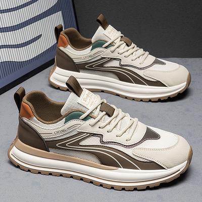 Mode CYYTL Sneaker Lässige Herrenschuhe Atmungsaktiv Sommer Outdoor Laufen Wandern Sport Mode Tennis Luxus Designer Plateau Slipper