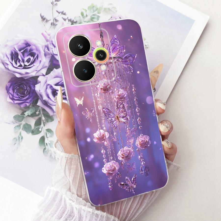 For Realme 15 Pro RMX5101 Case Transparent Printing Soft Silicone TPU Back Cover For Realme15 Capa Realme 15Pro Phone Shell