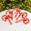 Cartoon Christmas Candy Canes Pendant Christmas Tree Lollipop Decoration  Party Favors