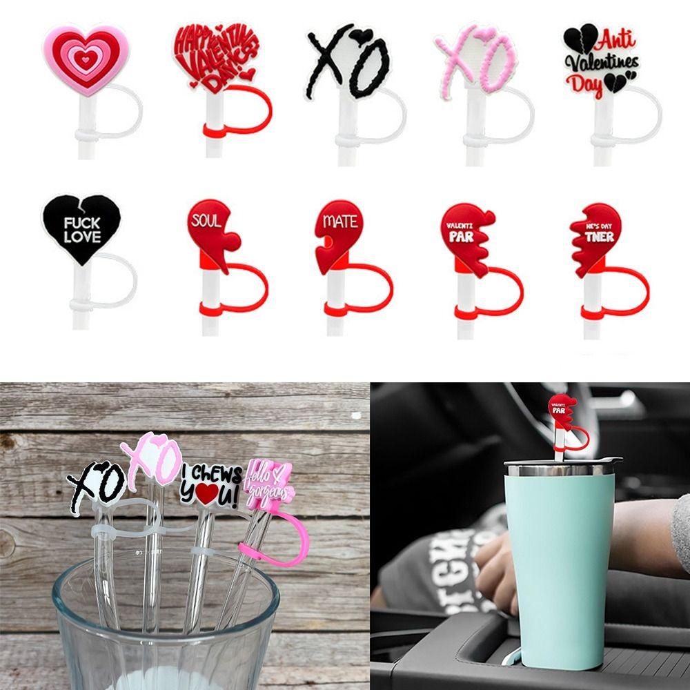 

5Pcs Drinking Caps Silicone Straw Topper for 30&40 Oz/Stanleys/Cup Accessories/Bar 30&40 Oz
