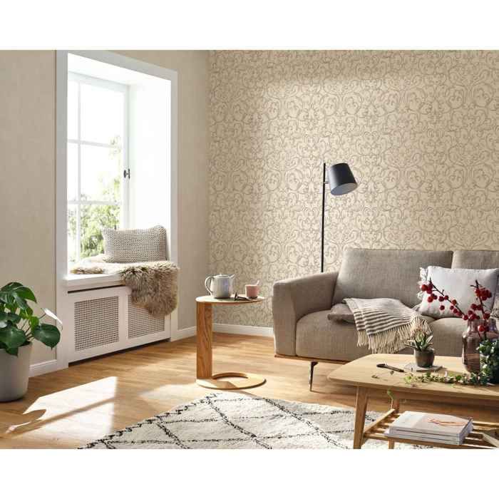 Papier peint intissé - RASCH - 651607 - Baroque - 0.53 x 10.05 m - Résistant à l'humidité