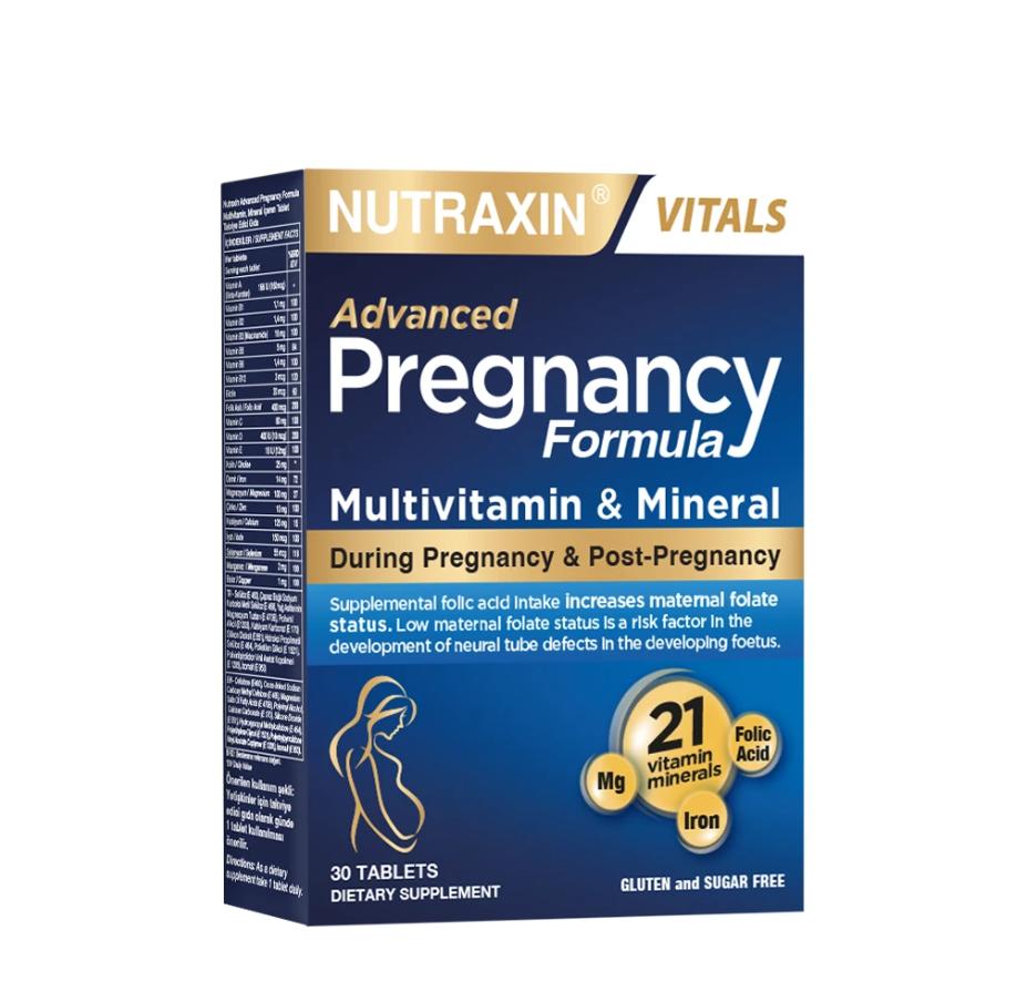 

Nutraxin Pregnancy Formula 30 Tablets