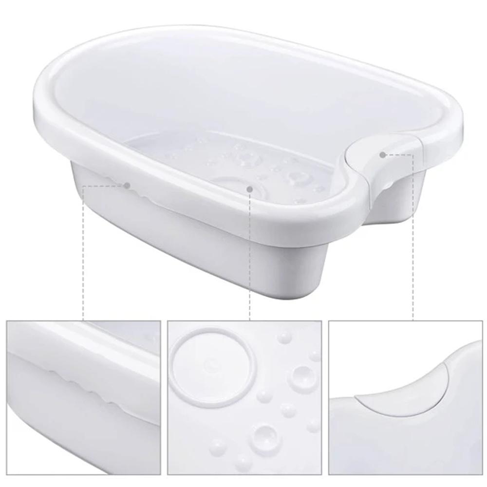 Detox Ion Foot Spa Bath Basin with Vibration for Foot Cleanse Therapy Health Care Aqua Fold Basin Best Foot Bath Arrays
