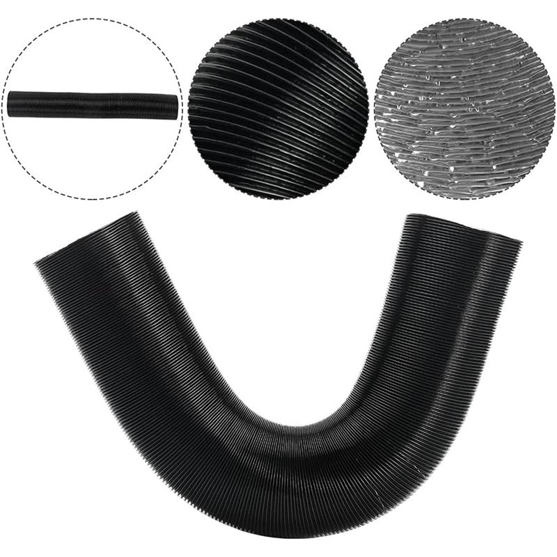 Air Diesel Heater 42mm Diameter 0.6/1/2M Length Duct Pipe Tube Hose Outlet Exhaust Joiner Connector For Webasto Eberspaecher