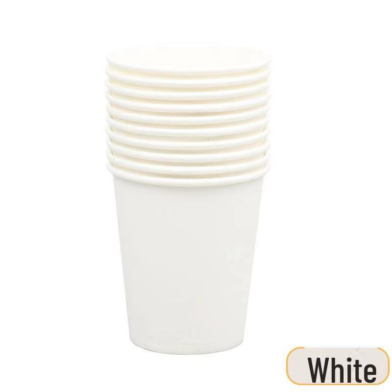 Pahare de Hârtie Colorate în Dungi pentru Decor de Petrecere și Celebrații