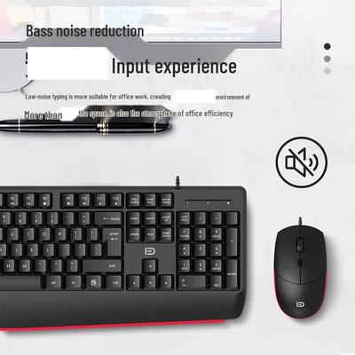 Fude 8500P Wired USB Keyboard and Mouse Set