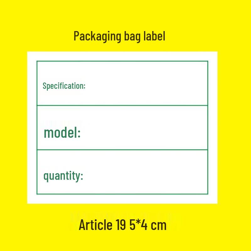 Moufou Self-Adhesive Product Identification Labels