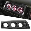 Carbon Fiber Dashboard Gauge Abdeckung Panel Trim Decor Fit für Mitsubishi Lancer Evolution X