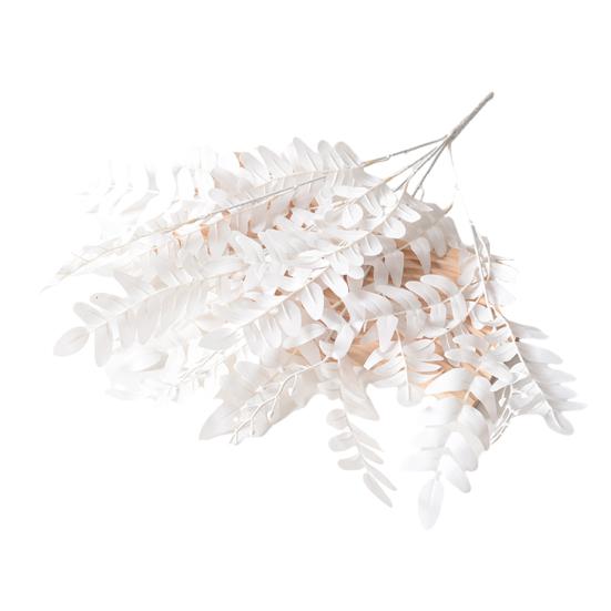 Artificial Pagoda Leaves Realistic Faux Silk Leaf Branches 20" Fake Plants Spray for Wedding Bouquet Table Centerpieces Home Decor