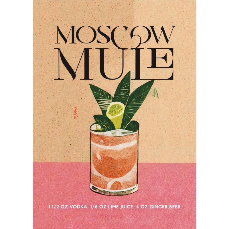 Canvas Painting Beverage Caipirinha Gin Sangria Aperol Spritz Retro Kitchen Wall Decoration