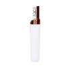2 in 1 Facial Epilator USB Rechargeable Portable Electric Facial Removal with LED Light for Women White
