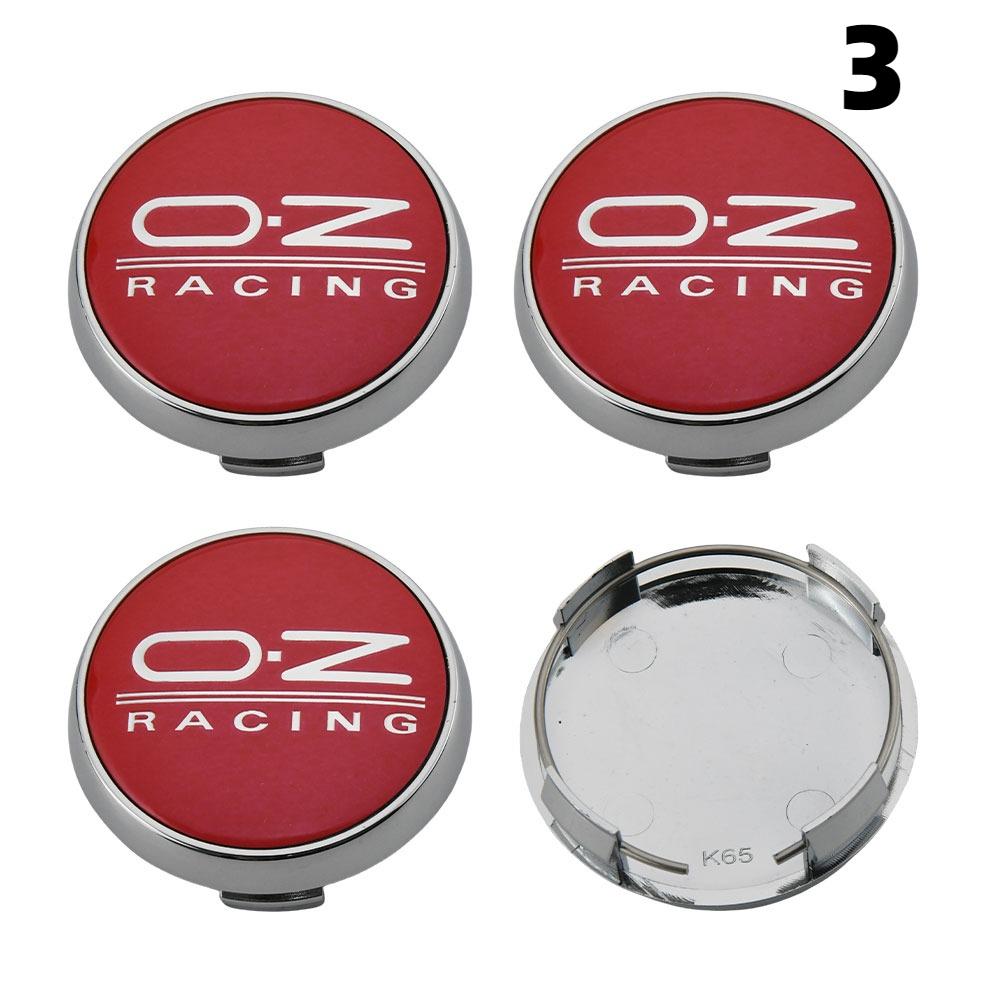 1Set/4PCS OD 65MM & OD 68MM Cap For Rims OZ Logo Wheel Center Cap Sport Car Wheel Cover Hub caps