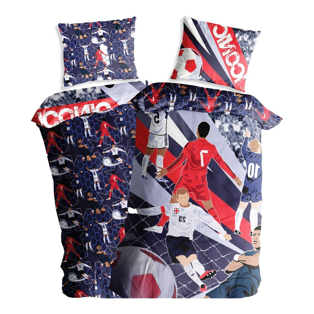 K Collection Its Coming Home Iconic Panel Duvet Set