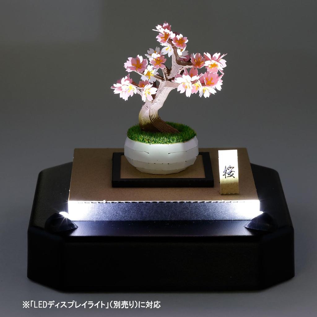 Kawada Paper Nano 360 Cherry Blossom Bonsai x 12 x 17 Ages 12 and Paper Craft Miniature Interior PS-12, 0.7 cm, Up, Kit, Kit, Design, PS-12