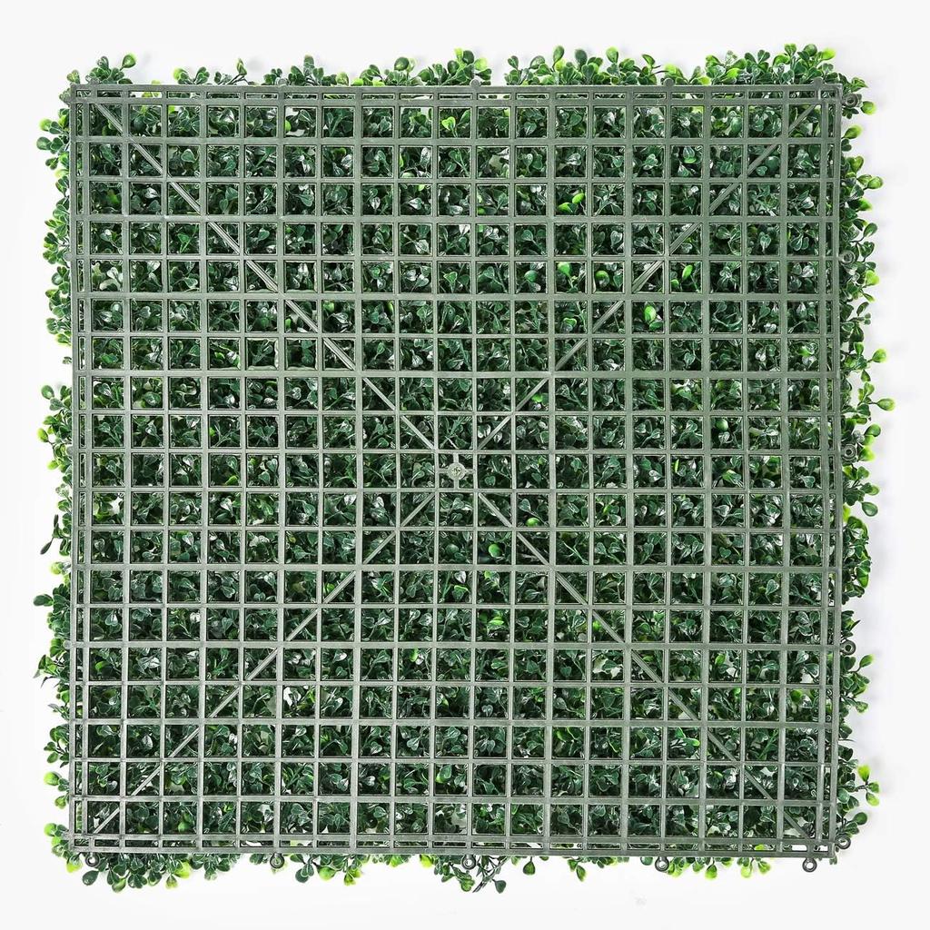 1pc Artificial Lawn, Artificial Grass Greenery Wall Decor, Fake Plants Backdrop, Outdoor Indoor Faux Boxwood Green Wall Foliage