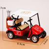 1:12 Dollhouse Miniature Golf Cart Model Alloy Pull-Back Car Kids Pretend Play Toys Doll House Accessories