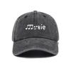 Retro Distressed Washed Baseball Cap Unisex Breathable Hat for Daily Casual Wear