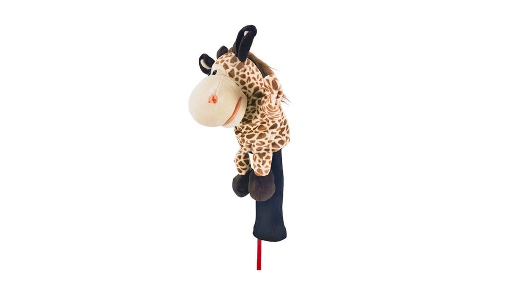 Driver Headcover, Character Plush Animal Design Golf Club Headcover, Dog, Animal, Competition Prize (Rhinoceros) [Parallel Import]
