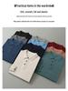 Men's Solid Color Casual Polo Collar Long Sleeve Knitwear Pullover