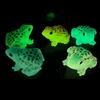 New Arrival Miniature Frog Figurine Micro-Landscape Garden Ornament Illuminated Decorative Piece Home Desktop Trinket Aquarium Decoration 4cm X 3cm