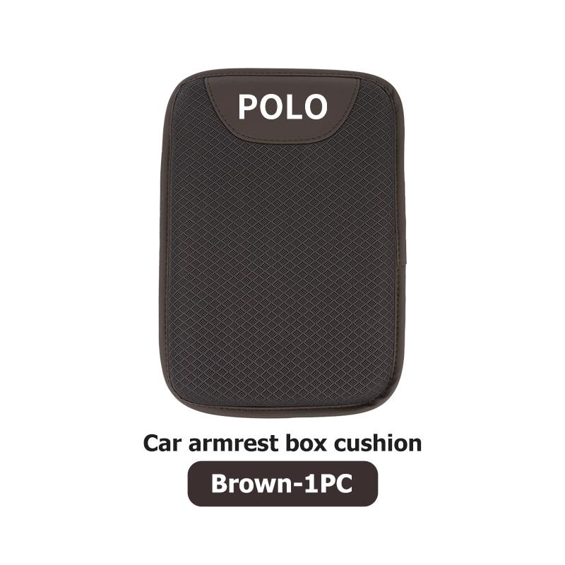 W139-W129Car Styling Armrest Mat Center Console Arm Rest Protector Cushion For Volkswagen VW Tiguan CC Jetta Polo Golf 4 5 6 Passat B5 B6