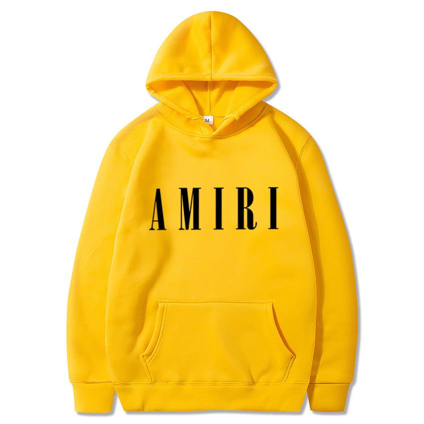Unisex neformální mikina s potiskem Amiri - Trendy volná mikina