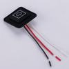 3.7~12V Heated Vest Pants Gloves Electric Heating Waistband DIY Temperature Controllers Rheostat Switch Silicone Button Switches