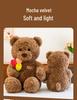 Rose Bouquet Bear Plush Doll - Cute Gift for Couples & Girls