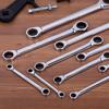 Luwei 10-Piece Double-Ended Ratchet Wrench Set with Multiple Specifications
