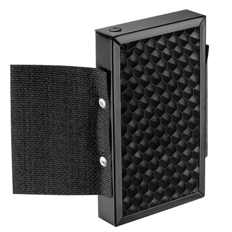 Black the Top Flash Honeycomb Hood Flash Diffuser for for Pentax Speedlite Photo Studio Accessories