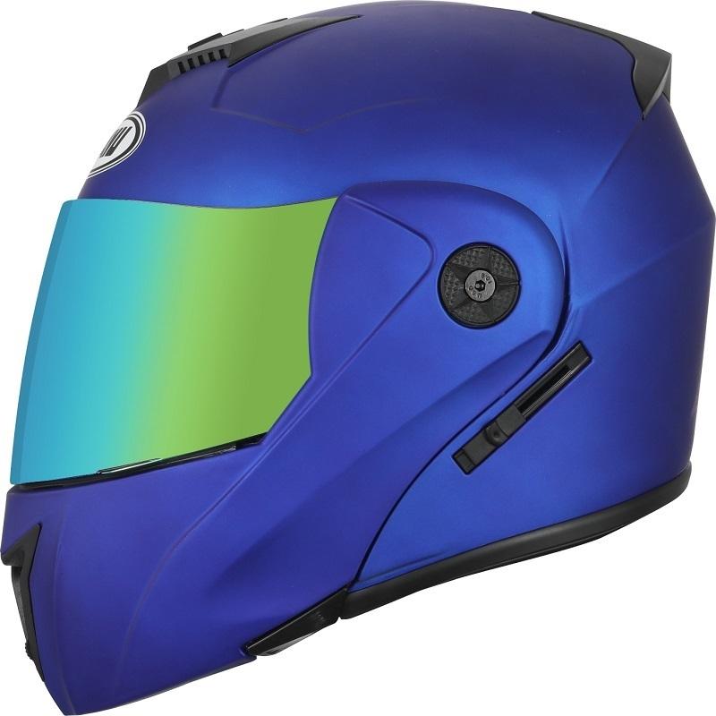 Safety Motorcycle Helmet DOT Flip Up Double Lens Unisex Helmet With Visor Cross Section Helmet Modular Flip Helm