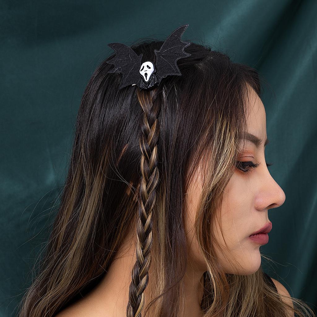 Accessories, Dark Goth Skull Pumpkin Hairpins, Sweet Cool Halloween Ghost Moon Hair Accessories Girl