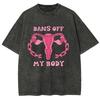 Fashion Human Mind Brain Men Women Unisex Harajuku Washed T-Shirt Ropa Hombre Streetwear Retro Cotton T Shirts