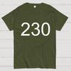Number 230 Game Movie Cotton Summer Casual Cool Loose T-Shirt