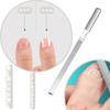 XIAOBUDING Nail Stainless Slider Cuticle For Hands and Popular Gift for the Black Clipper, Steel, Type, Clipper, Prong, Feet, Multi-Function, Elderly,