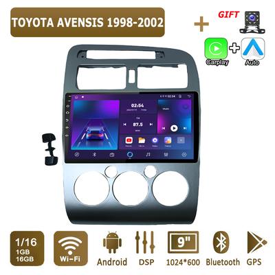 Android Car Radio For TOYOTA AVENSIS 1998-2002 Multimedia Player Head Unit Stereo GPS Navigation BT WIFI 1+16GB