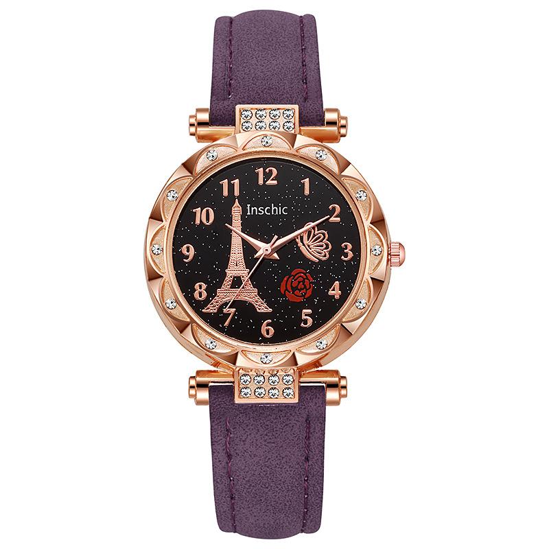 Fashionable decorative watch Korean Style Simple Casual Women's Watch Gift Fashion Personality Gift Small and Exquisite Women's Quartz Watch