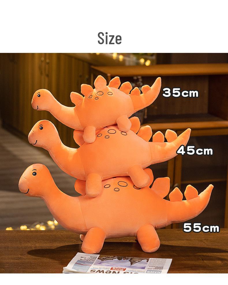Triceratops & Brachiosaurus Dinosaurier Plüschkissen für Kinder